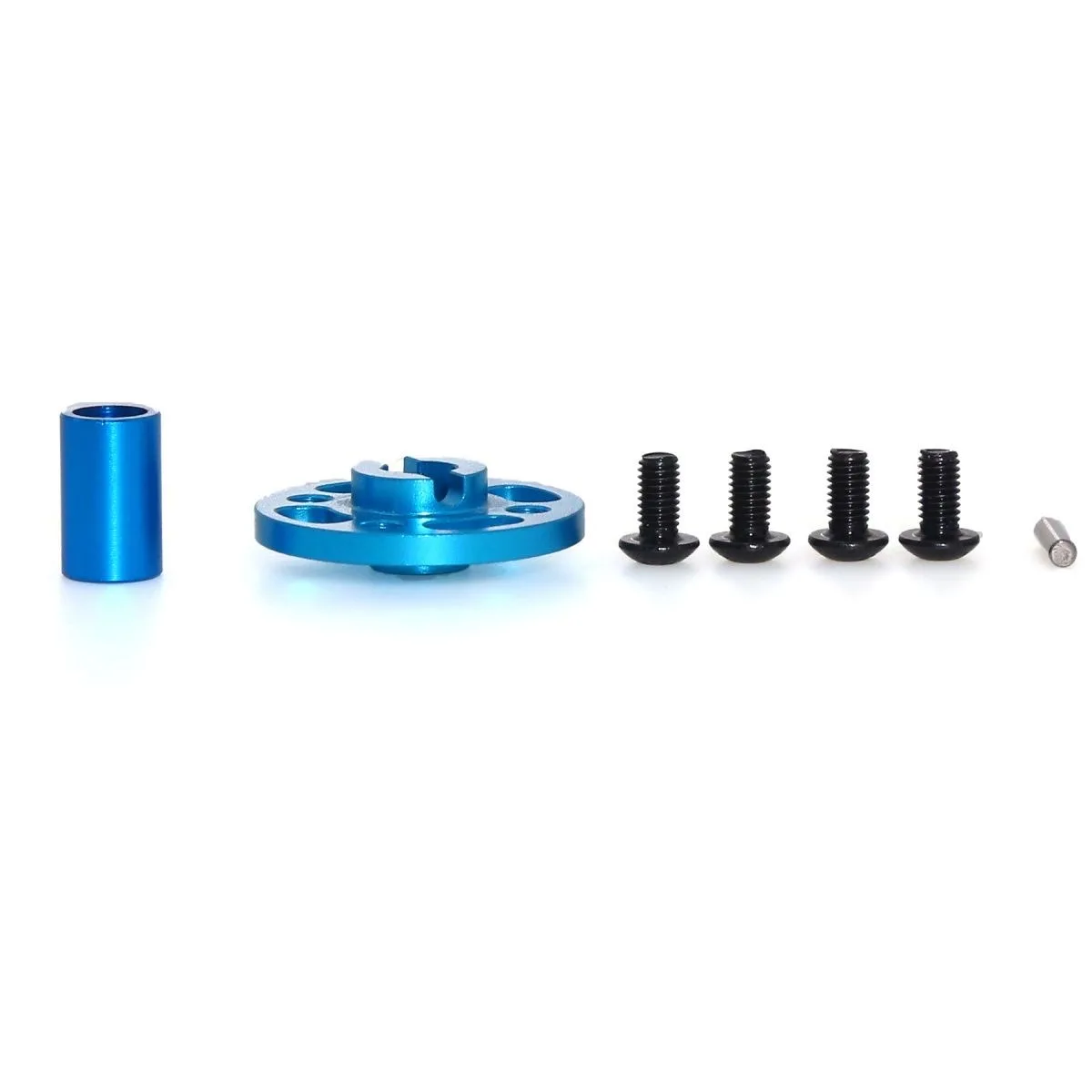 Aluminum Alloy High‑Speed Gear Mount Set for 1/10 RC Car Tamiya TT‑02 TT02 Upgrade Parts