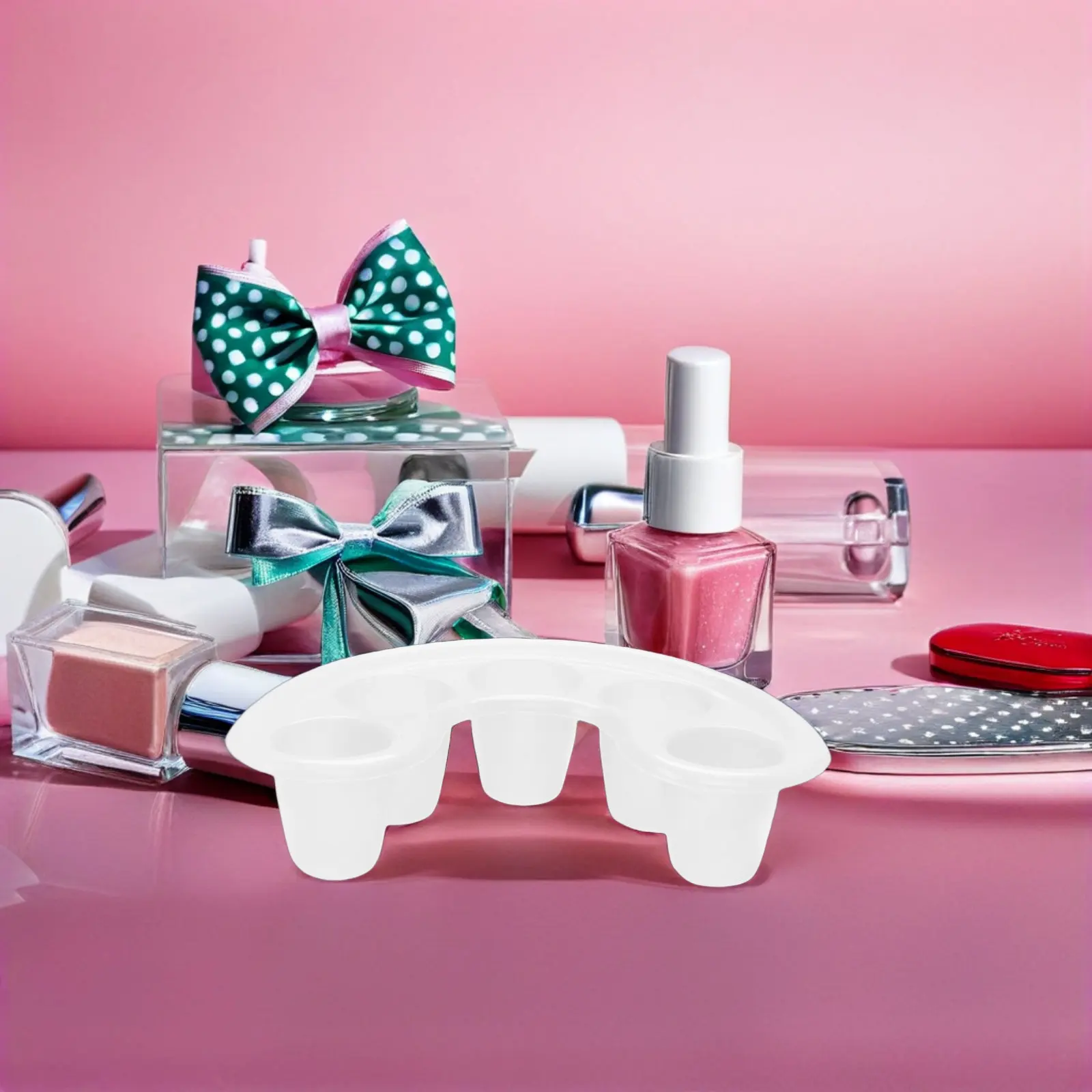 

Набор из 10 пластиковых чаш для замачивания пальцев при маникюре, для ухода за кутикулой и снятия лака