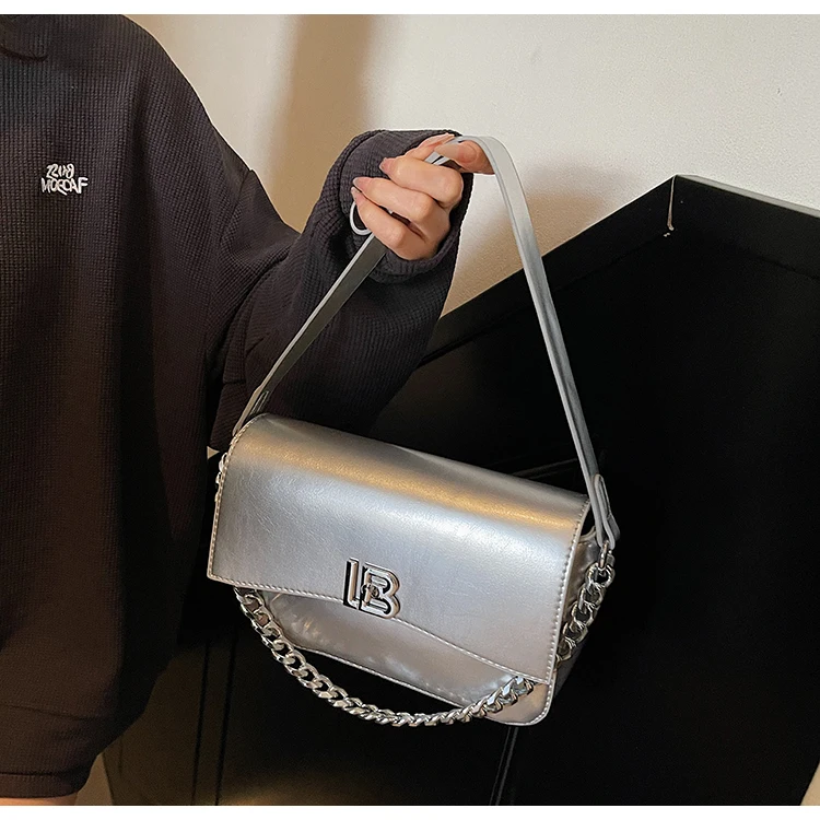 

Premium Women Messenger Bag in Leather, Crossbody Design Handbag From Luxury Brand, Elegant and Chic