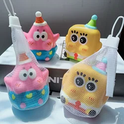 Random 1 Stuks Spons Knijp Speelgoed Cartoon Grappige Stress Verlichting Pu Squeeze Bal Kids Volwassenen Creatieve Langzame Rebound Antistress Cadeau