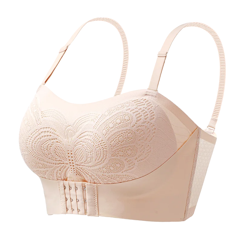 Front Closure Posture Corrector Bras M-6XL Women Sports Underwear Sleep Bras Butterfly Beaty Back Bralette Humpback Correct Tops