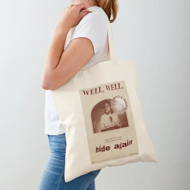 Bo Burham inside Tote Bag reusable shopping bags Women's shopping bag Canvas stote bag