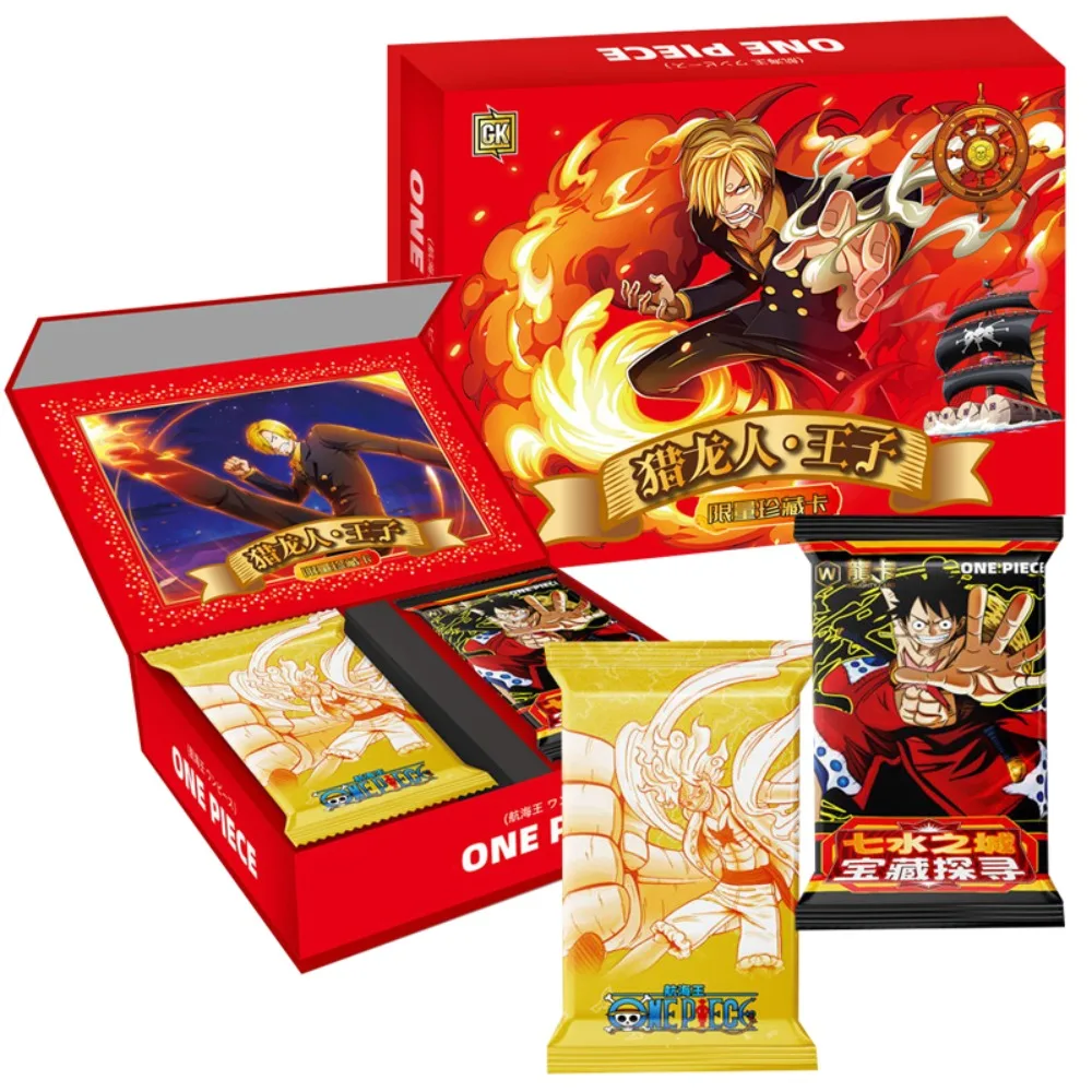 

Original One Piece Cards For Children Anime Characters Zoro Sanji Luffy Robin Rare Trading Cards Booster Box Collector Gifts