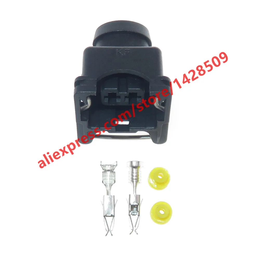 1 Set EV1 Female Fuel Injector Connector Auto Spray Nozzle/Oil Car 2 Pin Electrical Wire Automobile Connectors For Cars