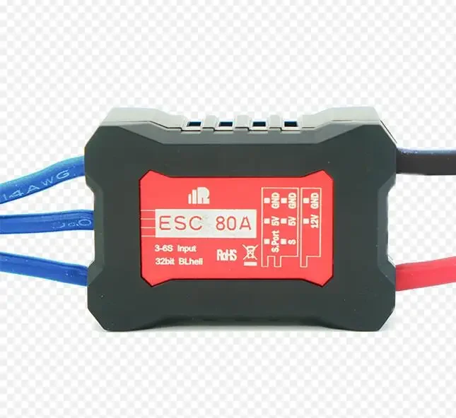 Double SBEC & ESC forte puissance FrSky– FrESC32_80A FrSky Speed control FrESC32_80A High Power with 32-bit Microprocessor