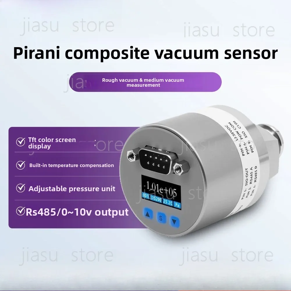 

Высокоточный интеллектуальный цифровой вакуумметр Пирани с дисплеем для измерения давления в вакуумных установках и насосах (замена)