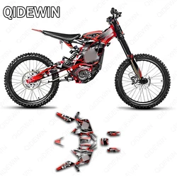 NEW QIDEWIN Electric motorcycle decal pattern kit ForFor SURRON Light bee xs 8.0 offroad Motorcycle stickers