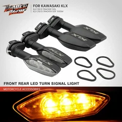 KLX250 LED Front Rear Turn Signal Light For KLX 250 S/SF 300SM 150 D-TRACKER 150L KLX 230 125 Motorcycle Indicator Blinker Lamp