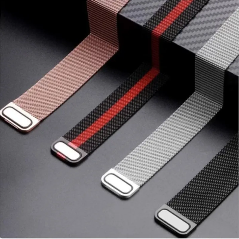 

20mm 22mm watch Strap For Samsung Galaxy watch 7/FE/5 pro/6/4/Classic Milanese Loop Bracelet correa Huawei gt 2 3 4 5 6 pro band