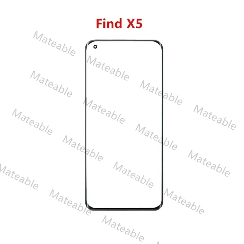 X8Pro X7Ultra  X6Pro Touch Screen For oPPO Find X8 Pro X7 Ultra X6 X5 X3 X2 X Out Glass LCD Front Panel Lens With OCA Glue