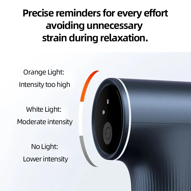 XIAOMI Mijia Mini Fascia Gun 2 Portable Muscle Massage Gun 18kg Thrust Brushless Silent Motor 3 Massage Heads Relax the Body