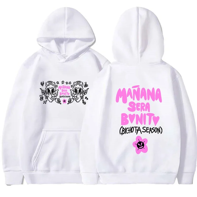 2023 Karol GG Hoodie Manana Sera Bonito Sweatshirt Karol G Merch Harajuku Pullover Hip Hop Streetwear, Y2k Fleece Hoodie Unisex