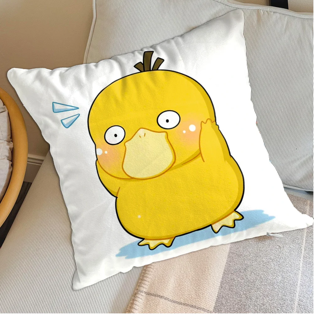 

Декоративная наволочка 40x40 Kawaii P-Pokemon, новый чехол для подушки для дома и украшения для гостиной, 50x50, розовые рождественские принадлежности