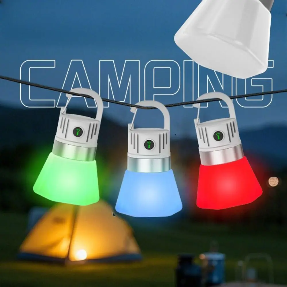 Multicolored Mini LED Flashlight Hanging Function Handheld Portable Hook Lamp High Brightness Waterproof Outdoor Camping Light
