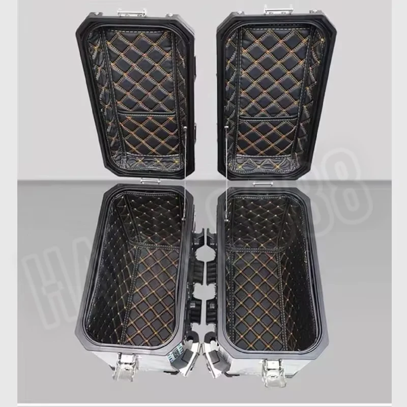 For 28L 36L 40L 43L 55L 65L Aluminum Alloy Trunk Case Liner Luggage Box Inner Container Tail Case PU Leather Lining Bag