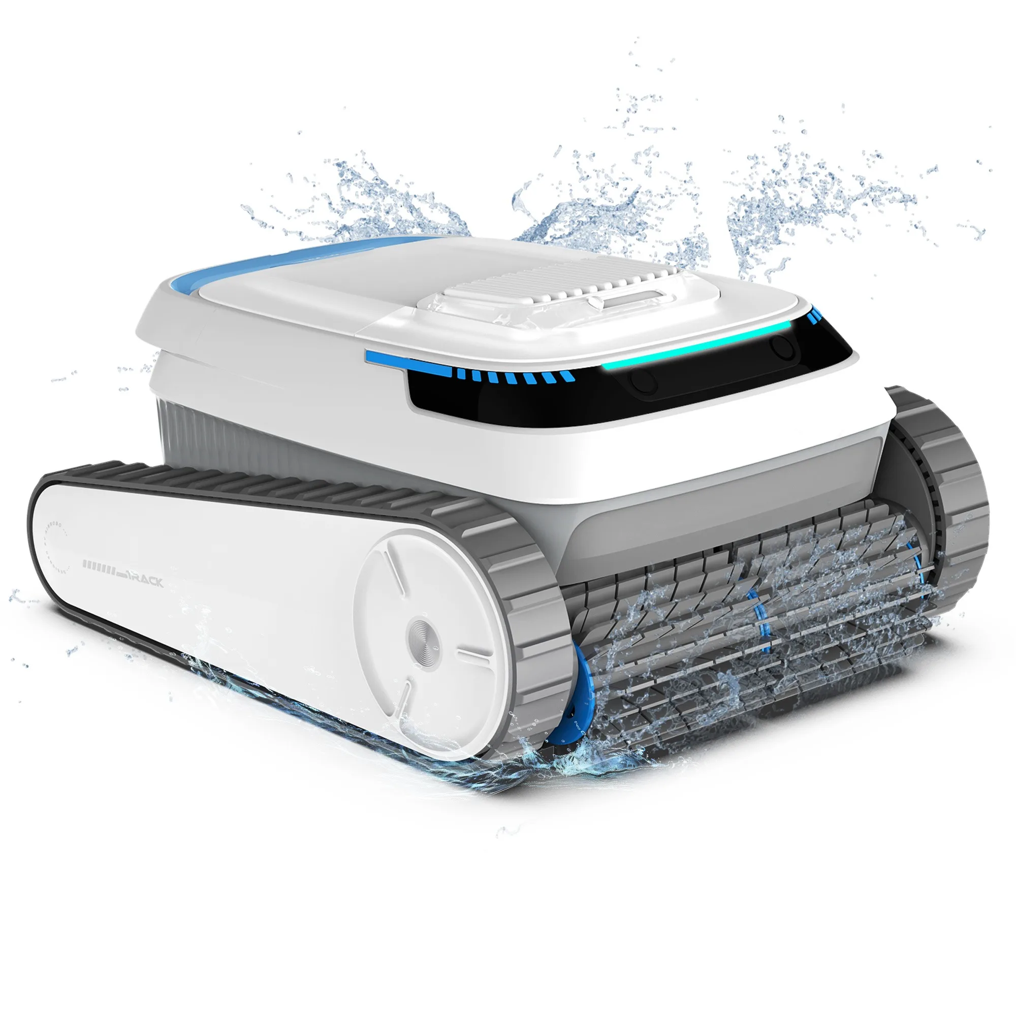 Robot aspirador inalámbrico 3 en 1 para piscina, limpieza de línea de agua S/N de suelo y pared, limpiador de navegación inteligente para 170 ㎡ Piscina