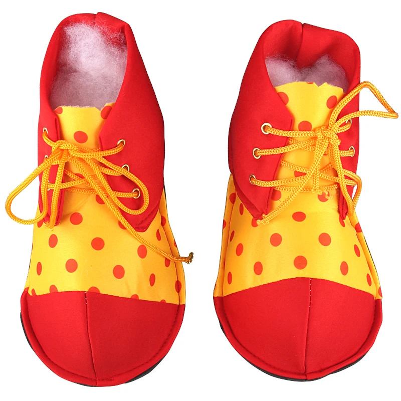 مستلزمات زي مهرج سيركوس ، أحذية كبيرة الحجم ، أداء مسرحي ، احتفال ، مجموعة 4 أزواج ، بيع بالجملة