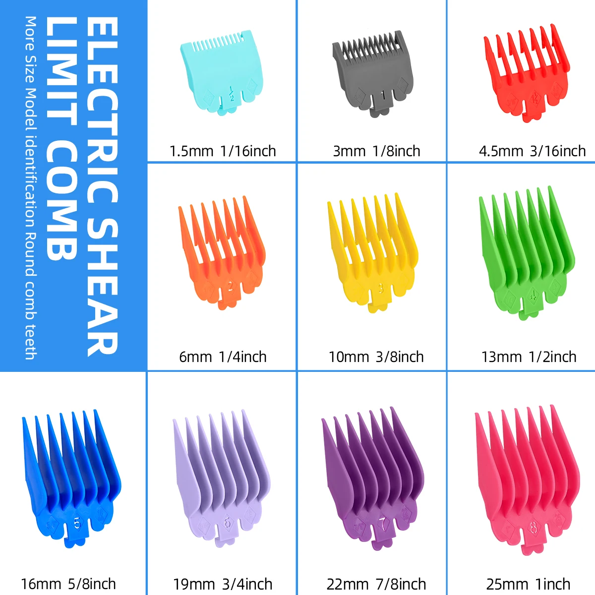 10Psc Universele Tondeuse Guar - Clipper Guard Guide Combs Set recensie en prijs