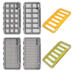 Aventik Waterproof Fly Fishing Box Fishing Storage Case 6-18 Multi Magnetic Compartments Hook Lure Fishing Tackle Boxes L Size