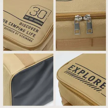 30-42公升戰術露營收納袋 - 保溫折疊箱,適用於野餐、餐具和野外裝備,防水 8 最佳銷售 軍用儲物箱 - №5