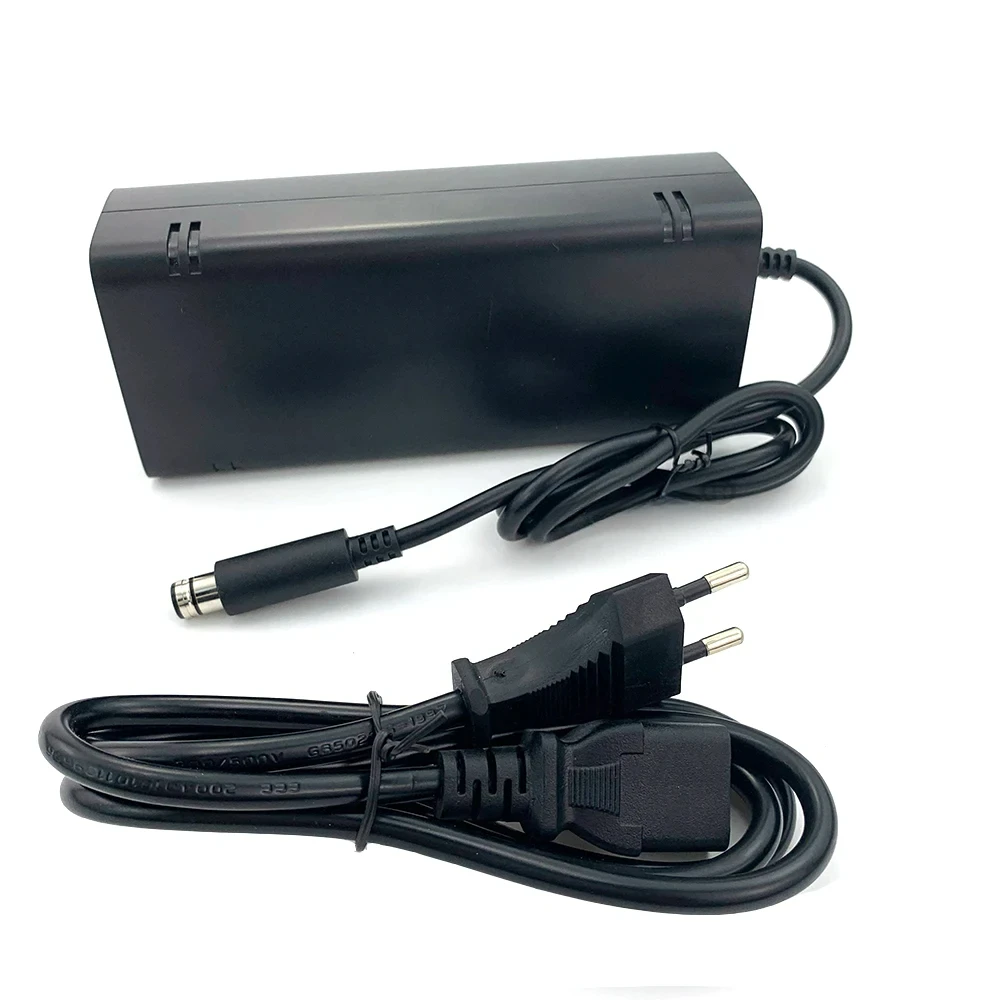 For Xbox 360 E Console Power Supply 110-240V AC Adapter Charger With Cable US EU UK Plug For Xbox 360E Host Replacement