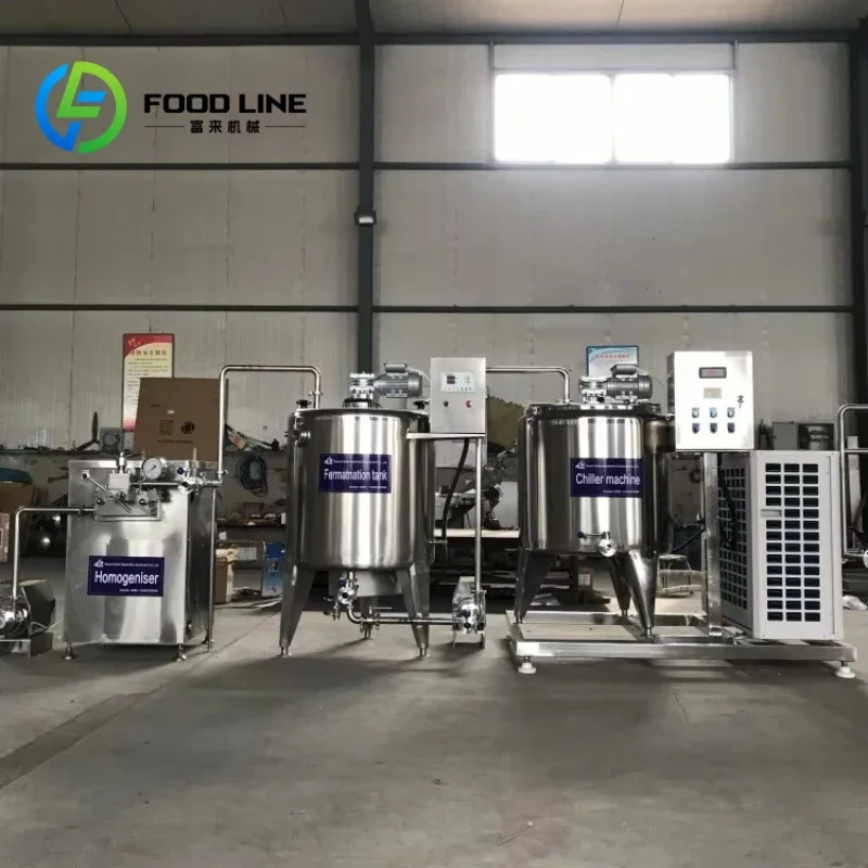 Milk production line hot sale affordable practical yogurt making machine yogurt production line custom