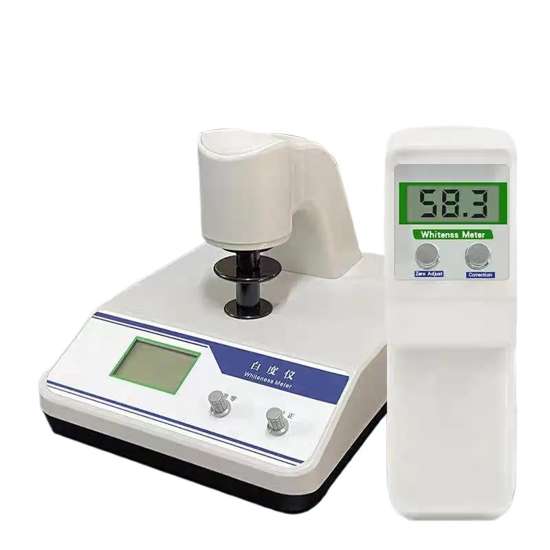 Benchtop Whiteness Meter WSB-2 Whiteness Meter Calcium Carbonate Powder Ceramic Fluorescence Portable Whiteness Tester