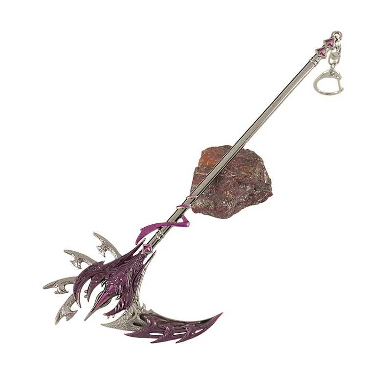 21 سنتيمتر Douluo القارة بيبي دونغ تأثيري ملحق المنجل المعدني سحر Kawaii مانغا سطح المكتب الديكور هدايا عيد ميلاد للأطفال