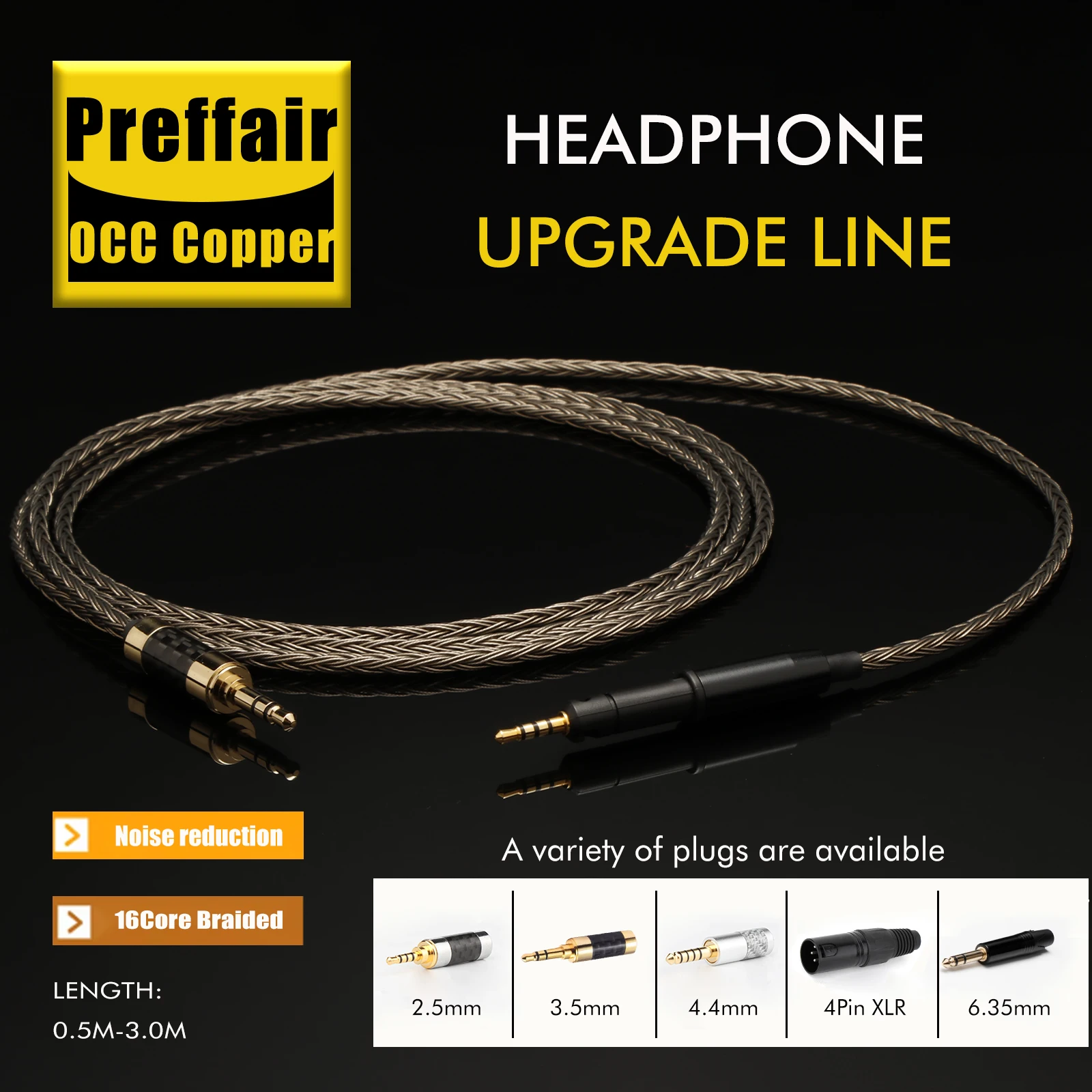 16Core 7N OCC versilbertes Upg – Sennheiser Headphone Hd 560S Bewertung und Preis