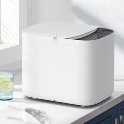 Household Holiday Party Cold Drink Desktop Self-Cleaning Nugget Ice Maker Machine