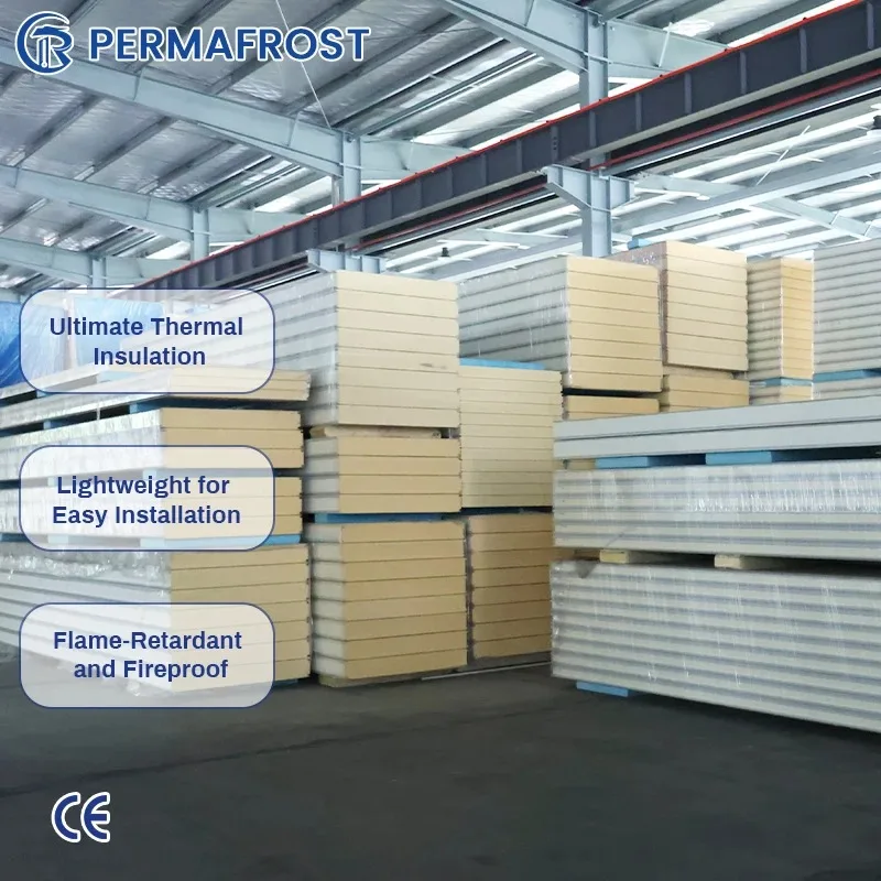 

Cold Room Roof Panel 75mm PUF Panel Core Lightweight Panels for Quick Projects Customized