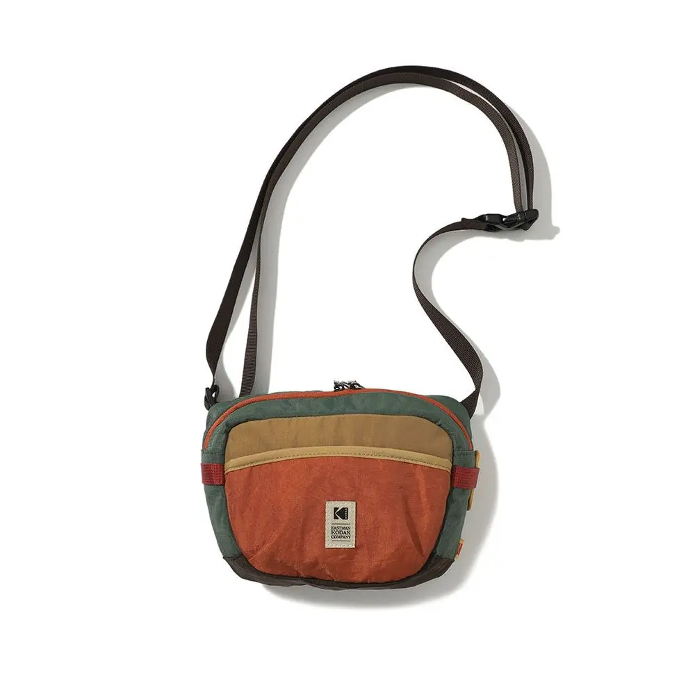 KODAK Retro Casual Kontrastfarbene Outdoor-Umhängetasche mit mehreren Taschen – Detail 16
