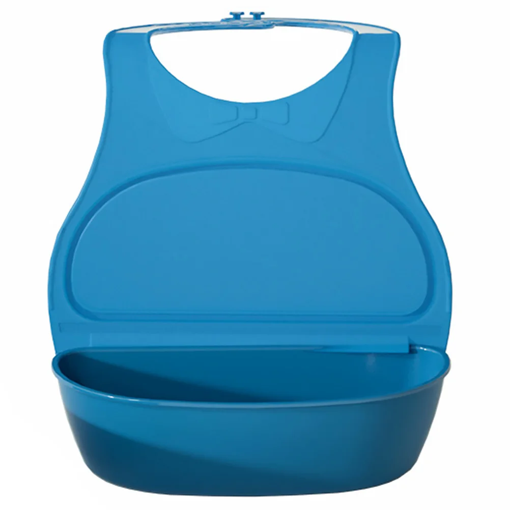 

Feeding Apron Waterproof Bib Adjustable Cartoon Baby Water-proof Unisex Silicone Food Infant Toddler