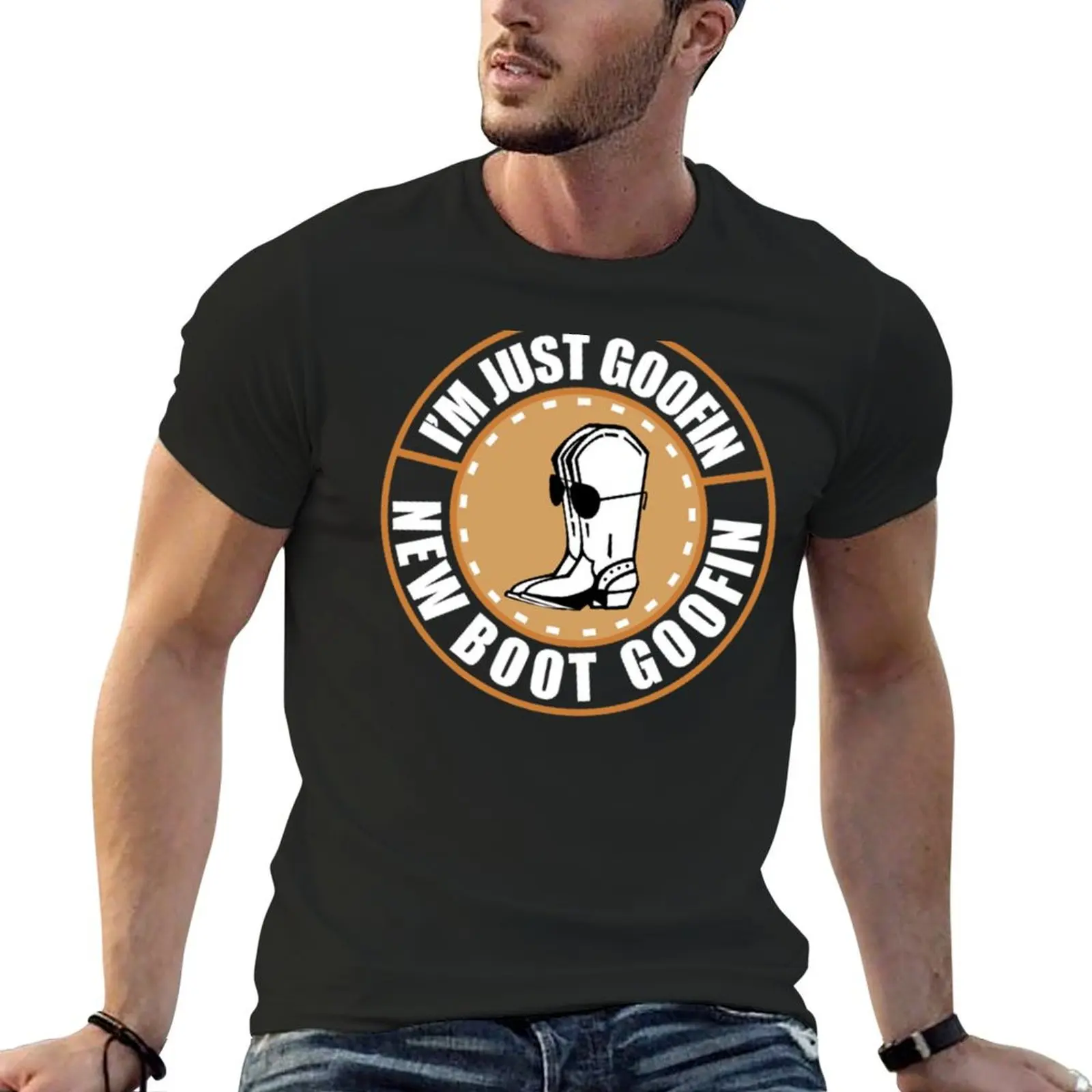 New Boot Goofin T-Shirt custom t shirt heavyweights mens graphic t-shirts big and tall