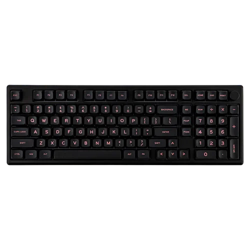 EPOMAKER Galaxy100 QMK/VIA 1800 ANSI diseño junta de aluminio USB-C/BT5.0/2,4 Ghz Teclado mecánico para jugar con batería de 8000mAh