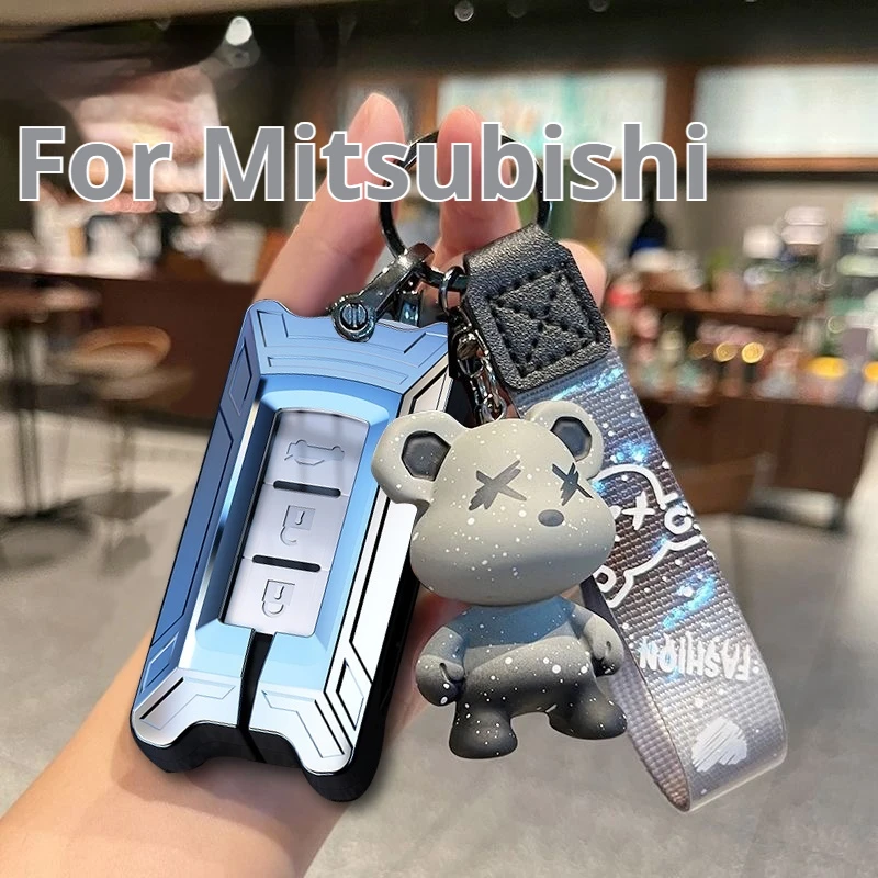 سيارة المفاتيح سبائك الزنك سيليكون مفتاح الغطاء الواقي لميتسوبيشي باجيرو أوتلاندر ASX الكسوف LancerEX لانسر