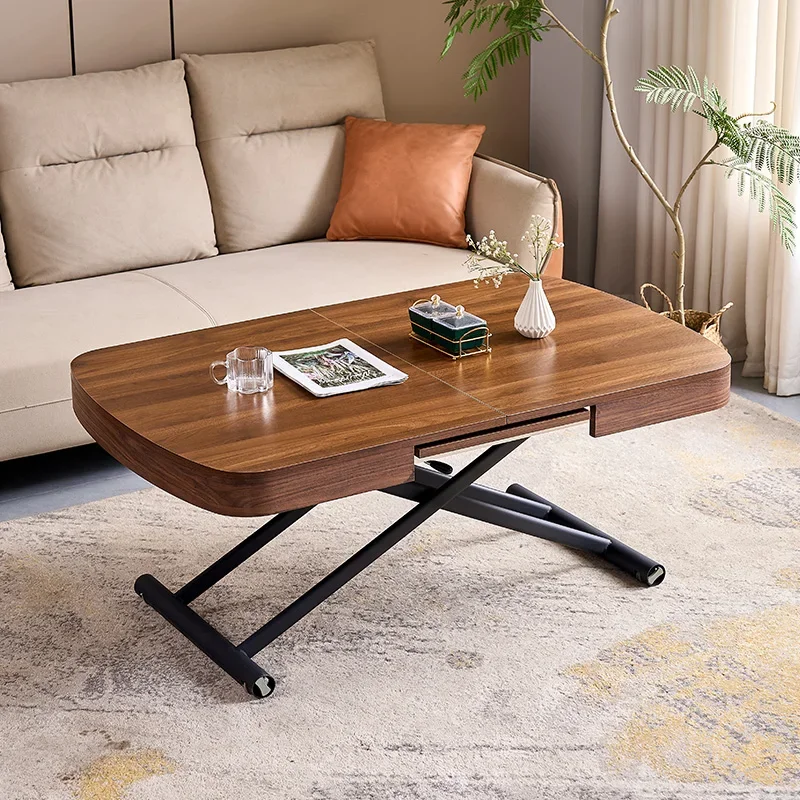 

coffee table dining table dual-purpose two-in-one small apartment integrated folding living room household dining table