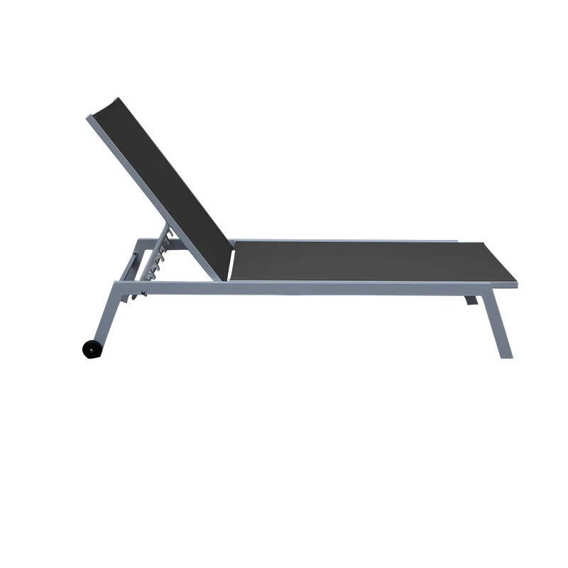 

Modern Pool Furniture Beach Garden Folding Lounge Sun Lounger