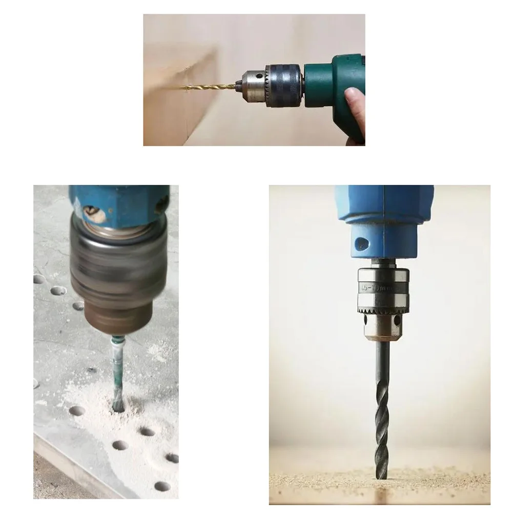 1/4pcs 6/8/10/12mm Carbide Triangle Drill Bit For Glass Marble Granite Tiles Brick Wall Wood Plastic Multi-function Drill Bit