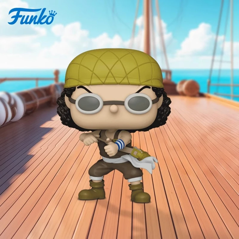 

Подлинное издание FUNKO POP One Piece: Usopp Аниме Экшн Настольное украшение Орнамент Модель Игрушки Коллекционная модель