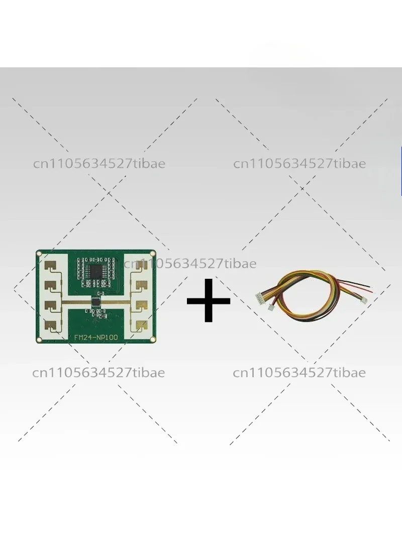 Radar de Medición de Distancia por Microondas FM24-NP100 de 24 GHz, Radar de Nivel, Demostración FMCW - Sensor de Medición de Distancia de Precisión para Domótica