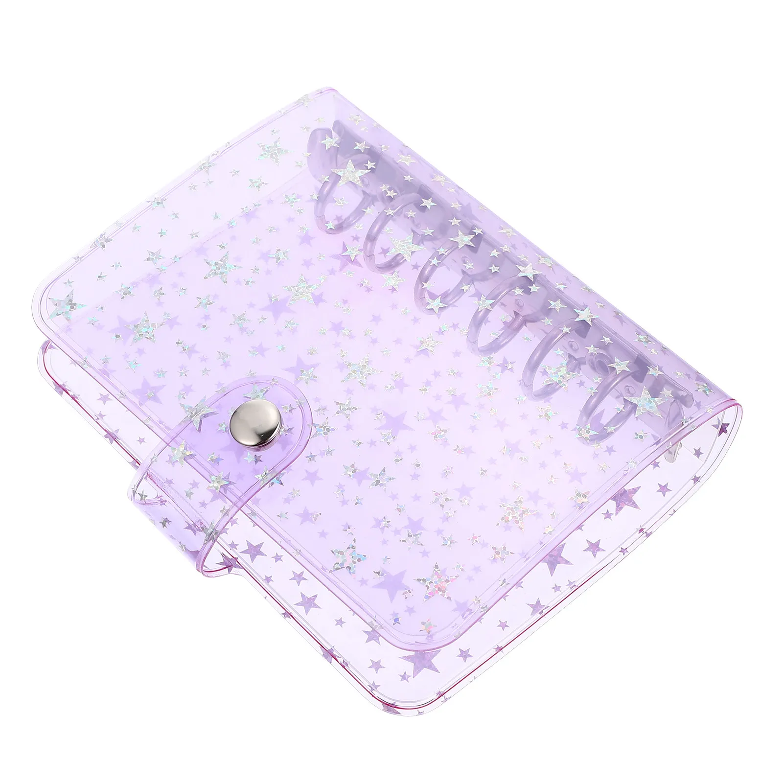 

Loose-Leaf Notebook Cover High-Quality PVC PP Lightweight Protective Personal Planner Binder Clear Office Scrapbook Notepad
