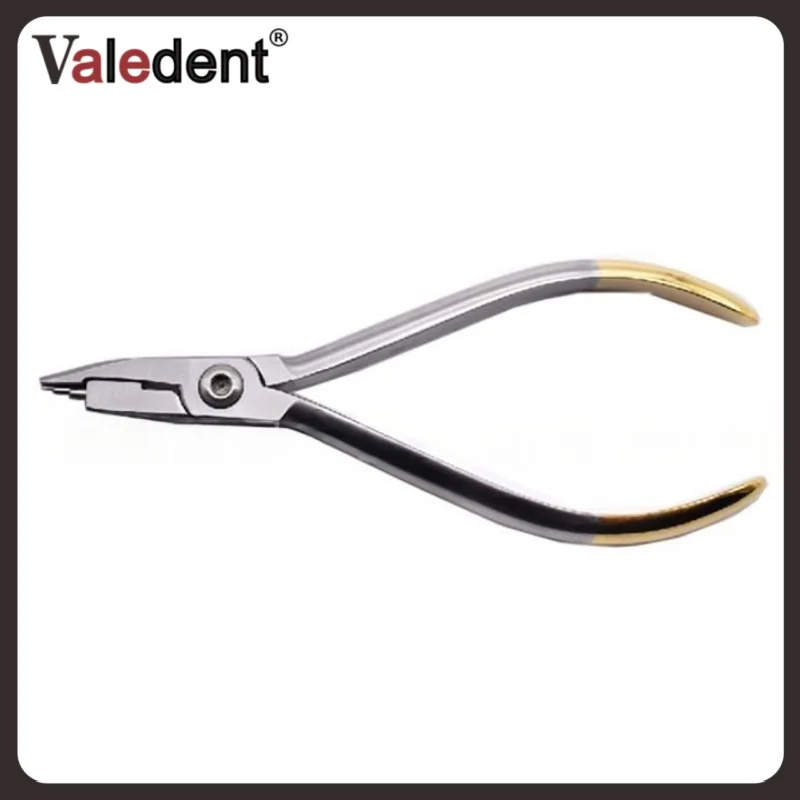 

Dental KIM Combination Pliers with Cutting Trapezoidal Tip Arch Wire Bending Forming Pliers Dentist Orthodontic Forceps