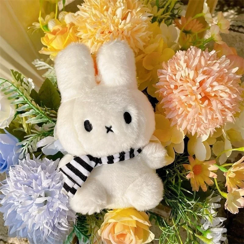 Miffy Rabbit Plush Doll Kawaii Cartoon Cherry Blossom Yukata Miffy Striped Scarf Orange Chef Miffy Doll Gift For Girls