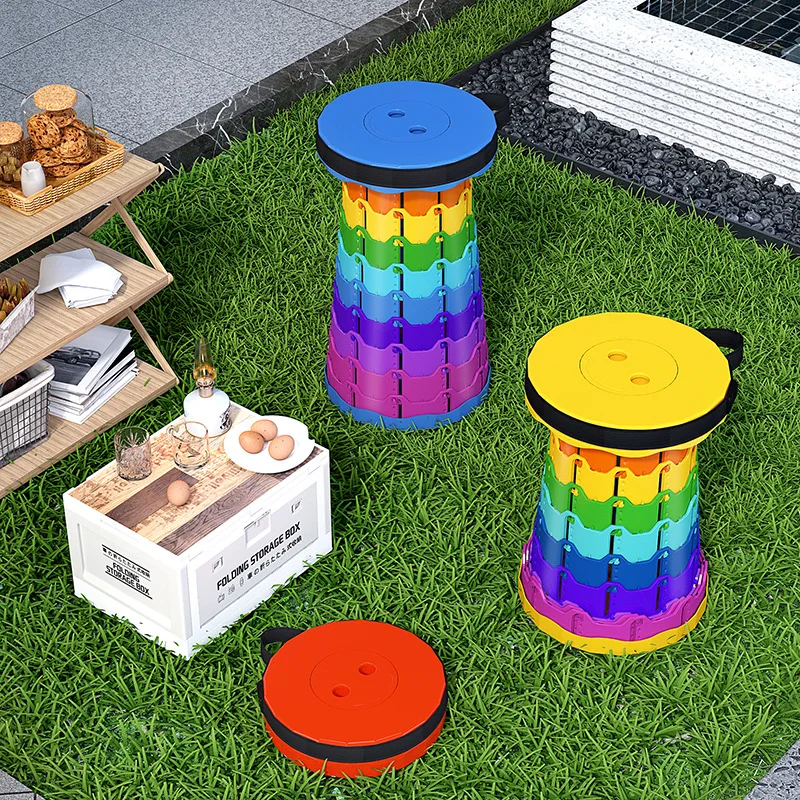 

Раскладной портативный стул Rainbow Outdoor для рыбалки, кемпинга и путешествий