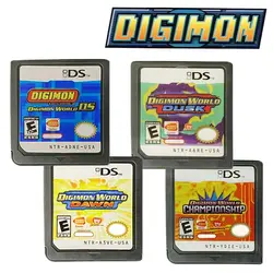 DS Game Digimon World Card Series Championship/Digimon World DS/Digimon World Dusk Video Game Console Card for NDS 3DS