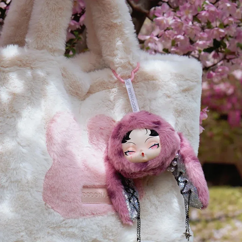 Genuíno dodo nami nova série de coelho cintilante caixa cega boneca de pelúcia pingente saco decoração maré jogar estilo y2k presentes da menina