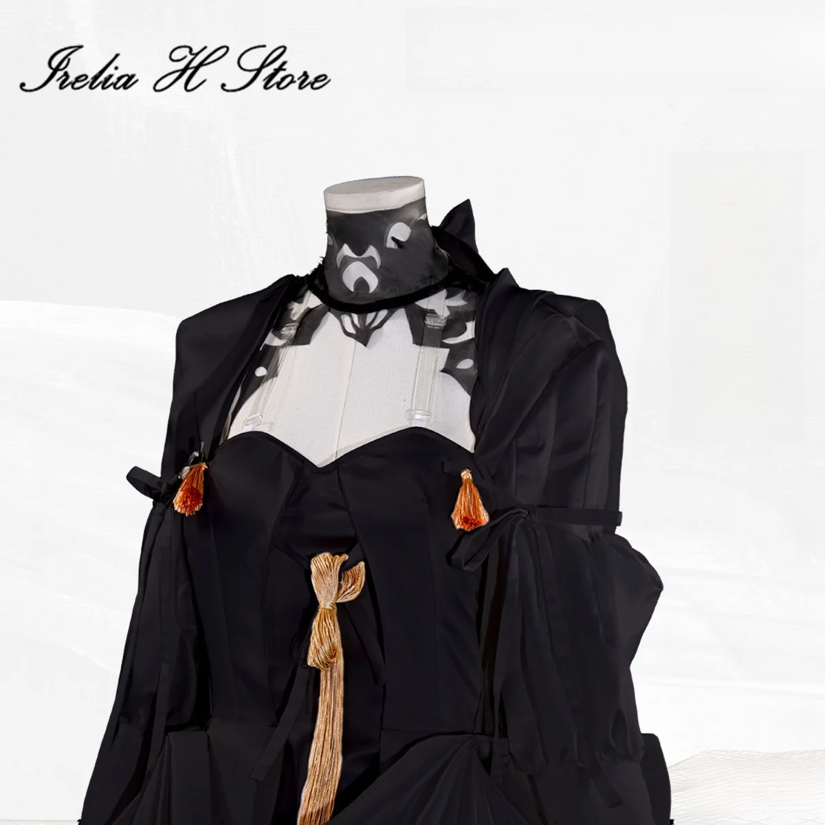 أزياء Irelia H FF14 Queen of Hourne Bliaud التأثيرية فستان Final Fantasy XIV فساتين حفلات الهالوين يمكن صنعها حسب الطلب
