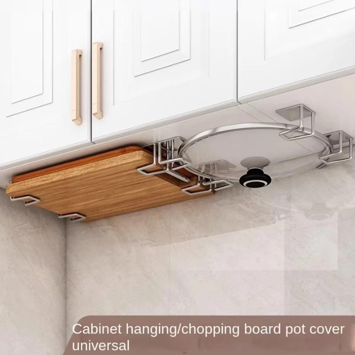 Stainless Steel Sink Sponge Holder Sponge Steel Ball Paste Inner Wall of Sink Kitchen Utensils