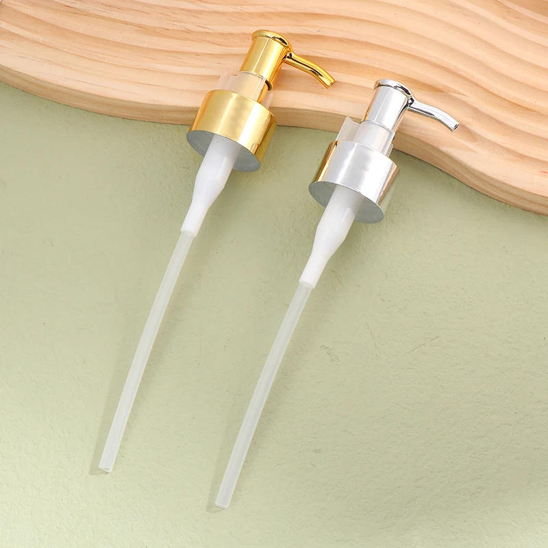 2Pcs Soap Dispenser Pump Head Replacement Press Pump Head Plastic Lotion Bottle Pump Head Hand Soap Press Head For 28/410 Thread